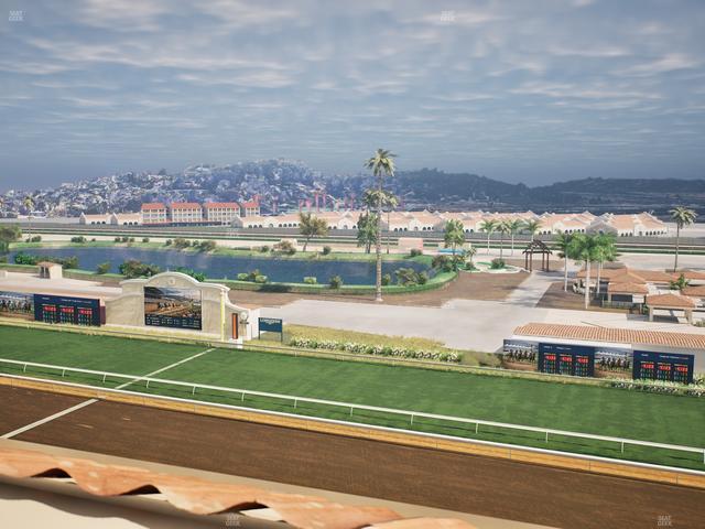 Del Mar Thoroughbred Club - Section Il Palio Patio Lvl 6 Tbl 6009 Seat View