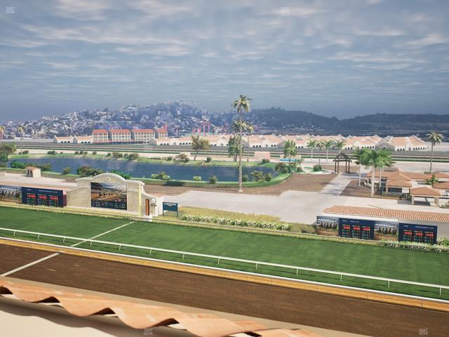 Del Mar Thoroughbred Club - Section Il Palio Patio Lvl 6 Tbl 6010 Seat View