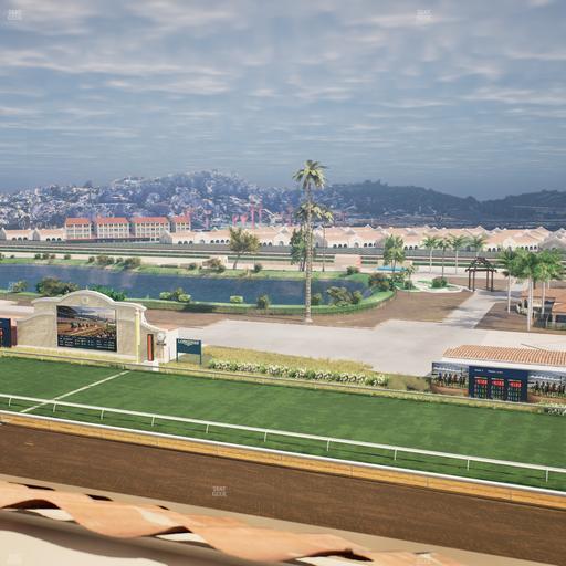 Del Mar Thoroughbred Club - Section Il Palio Patio Lvl 6 Tbl 6011 Seat View