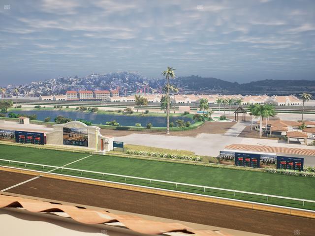 Del Mar Thoroughbred Club - Section Il Palio Patio Lvl 6 Tbl 6011 Seat View