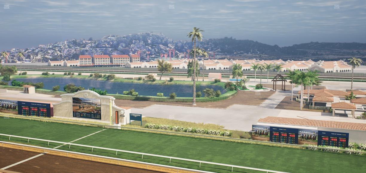 Del Mar Thoroughbred Club - Section Il Palio Patio Lvl 6 Tbl 6012 Seat View