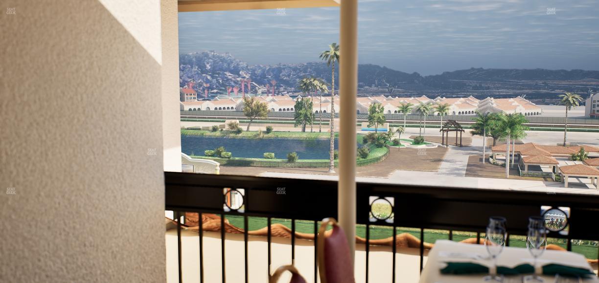 Del Mar Thoroughbred Club - Section Il Palio Patio Lvl 6 Tbl 7001 Seat View