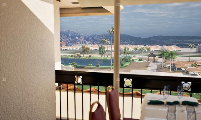 Del Mar Thoroughbred Club - Section Il Palio Patio Lvl 6 Tbl 7001 Seat View