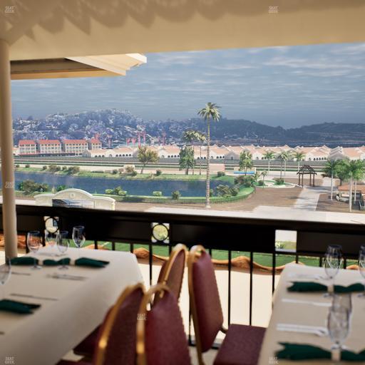 Del Mar Thoroughbred Club - Section Il Palio Patio Lvl 6 Tbl 7002 Seat View