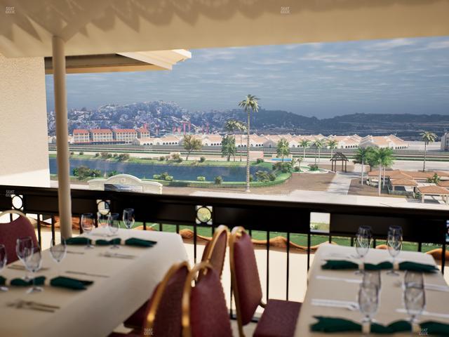 Del Mar Thoroughbred Club - Section Il Palio Patio Lvl 6 Tbl 7002 Seat View