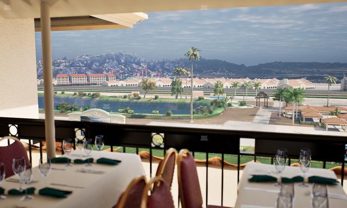 Del Mar Thoroughbred Club - Section Il Palio Patio Lvl 6 Tbl 7002 Seat View