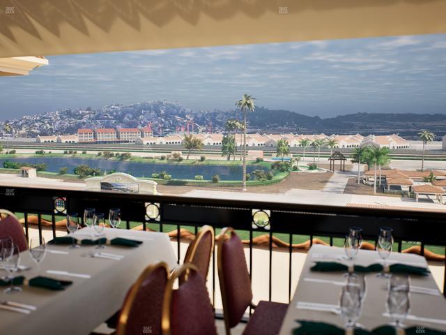 Del Mar Thoroughbred Club - Section Il Palio Patio Lvl 6 Tbl 7004 Seat View
