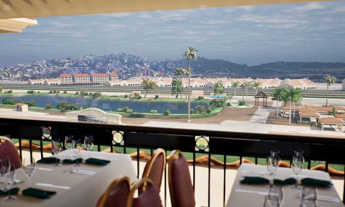Del Mar Thoroughbred Club - Section Il Palio Patio Lvl 6 Tbl 7004 Seat View