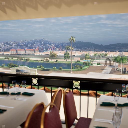 Del Mar Thoroughbred Club - Section Il Palio Patio Lvl 6 Tbl 7006 Seat View