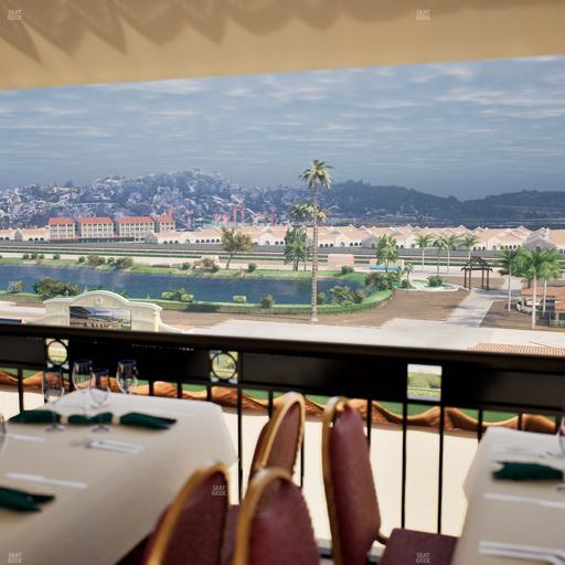 Del Mar Thoroughbred Club - Section Il Palio Patio Lvl 6 Tbl 7007 Seat View