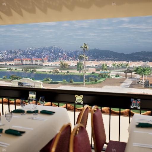 Del Mar Thoroughbred Club - Section Il Palio Patio Lvl 6 Tbl 7008 Seat View