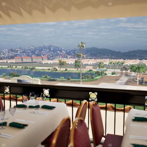Del Mar Thoroughbred Club - Section Il Palio Patio Lvl 6 Tbl 7009 Seat View