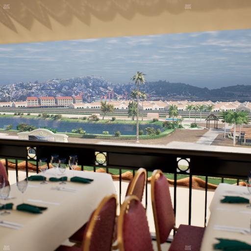 Del Mar Thoroughbred Club - Section Il Palio Patio Lvl 6 Tbl 7010 Seat View