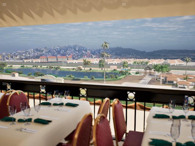 Del Mar Thoroughbred Club - Section Il Palio Patio Lvl 6 Tbl 7010 Seat View