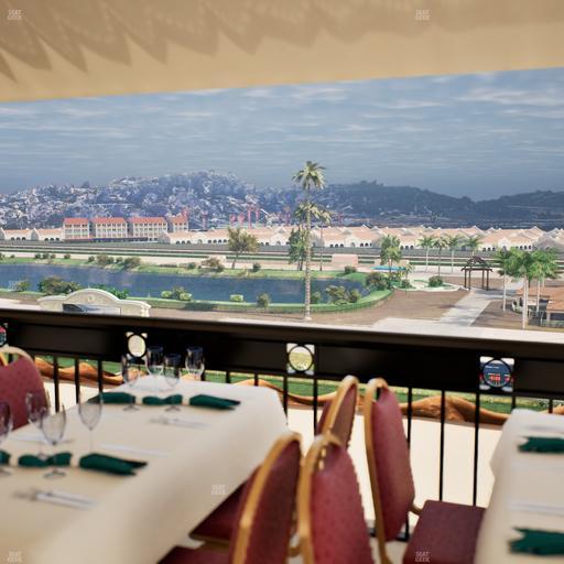 Del Mar Thoroughbred Club - Section Il Palio Patio Lvl 6 Tbl 7011 Seat View