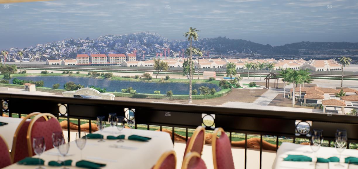 Del Mar Thoroughbred Club - Section Il Palio Patio Lvl 6 Tbl 7012 Seat View