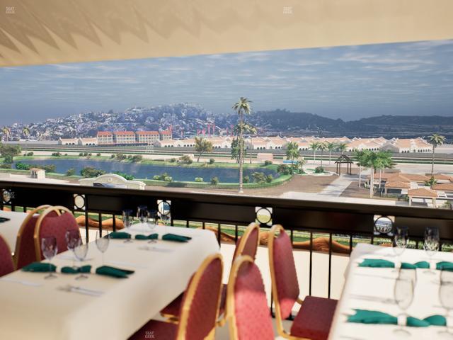 Del Mar Thoroughbred Club - Section Il Palio Patio Lvl 6 Tbl 7012 Seat View