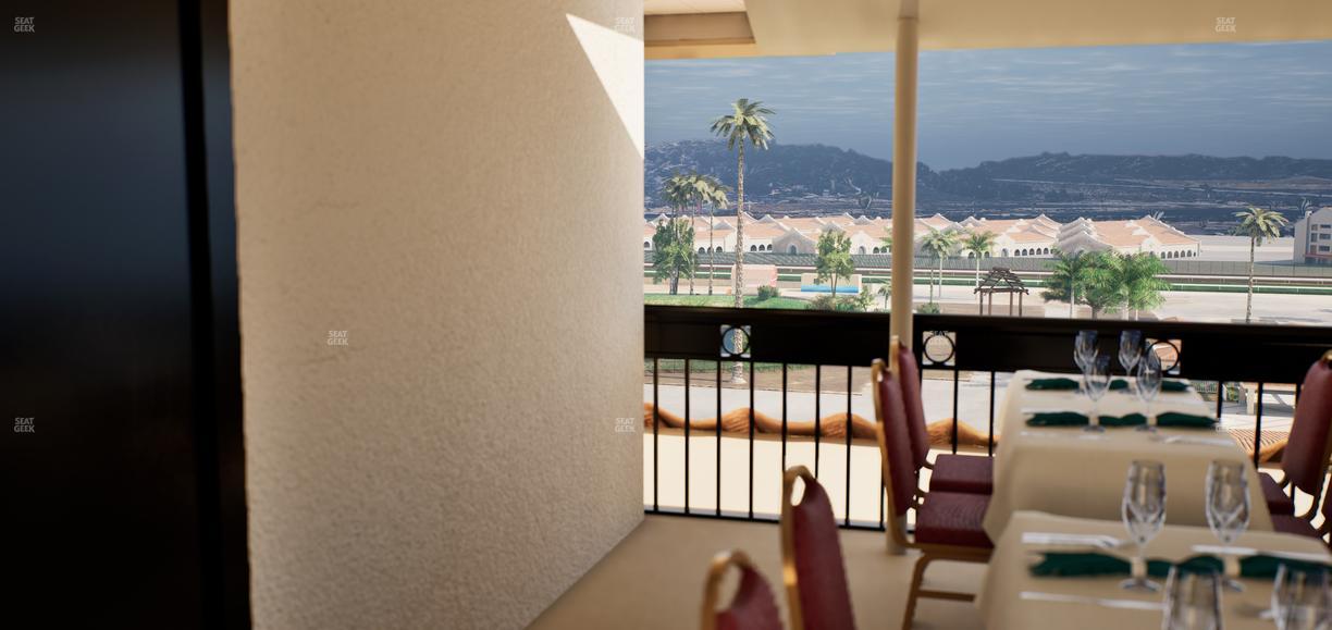 Del Mar Thoroughbred Club - Section Il Palio Patio Lvl 6 Tbl 8001 Seat View