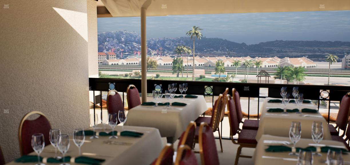 Del Mar Thoroughbred Club - Section Il Palio Patio Lvl 6 Tbl 8002 Seat View