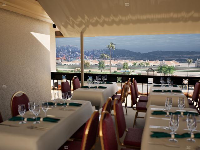 Del Mar Thoroughbred Club - Section Il Palio Patio Lvl 6 Tbl 8002 Seat View