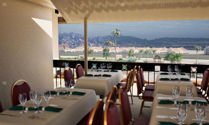 Del Mar Thoroughbred Club - Section Il Palio Patio Lvl 6 Tbl 8002 Seat View