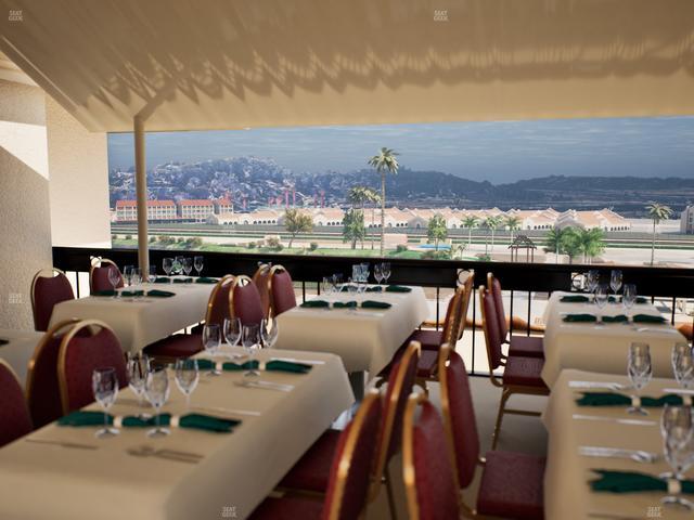 Del Mar Thoroughbred Club - Section Il Palio Patio Lvl 6 Tbl 8003 Seat View
