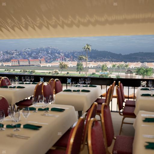 Del Mar Thoroughbred Club - Section Il Palio Patio Lvl 6 Tbl 8005 Seat View