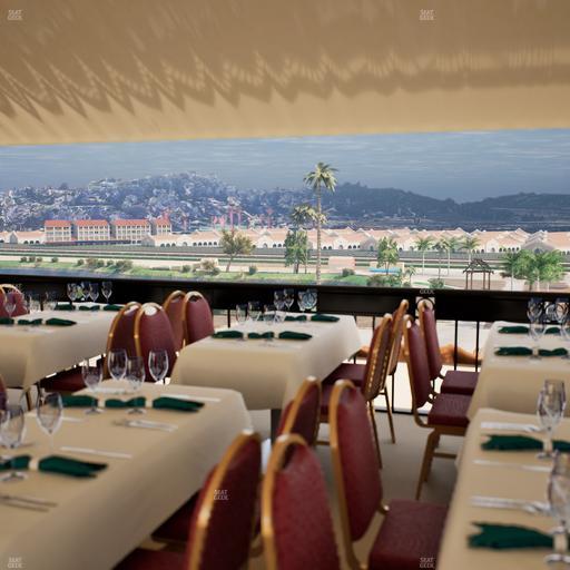Del Mar Thoroughbred Club - Section Il Palio Patio Lvl 6 Tbl 8006 Seat View