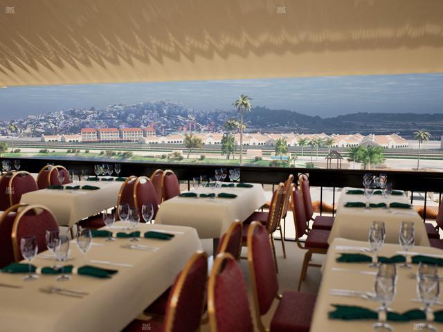 Del Mar Thoroughbred Club - Section Il Palio Patio Lvl 6 Tbl 8006 Seat View