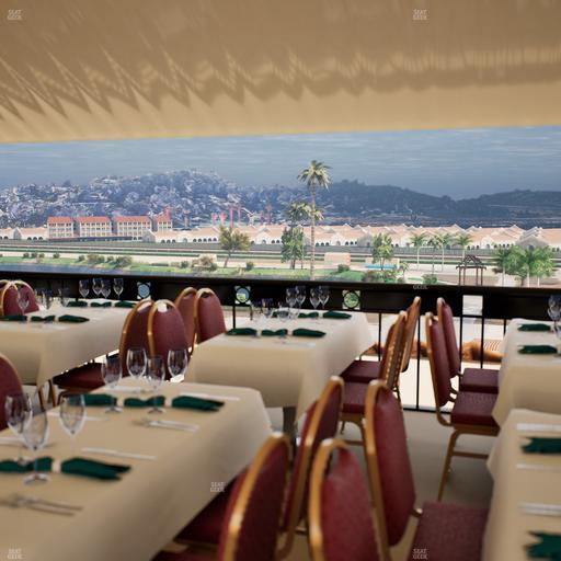 Del Mar Thoroughbred Club - Section Il Palio Patio Lvl 6 Tbl 8007 Seat View