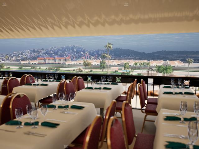 Del Mar Thoroughbred Club - Section Il Palio Patio Lvl 6 Tbl 8007 Seat View
