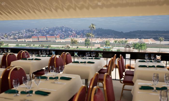 Del Mar Thoroughbred Club - Section Il Palio Patio Lvl 6 Tbl 8007 Seat View