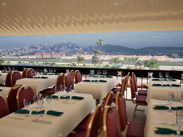 Del Mar Thoroughbred Club - Section Il Palio Patio Lvl 6 Tbl 8008 Seat View