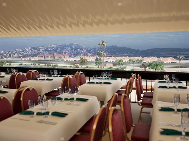 Del Mar Thoroughbred Club - Section Il Palio Patio Lvl 6 Tbl 8009 Seat View