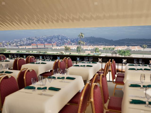 Del Mar Thoroughbred Club - Section Il Palio Patio Lvl 6 Tbl 8011 Seat View