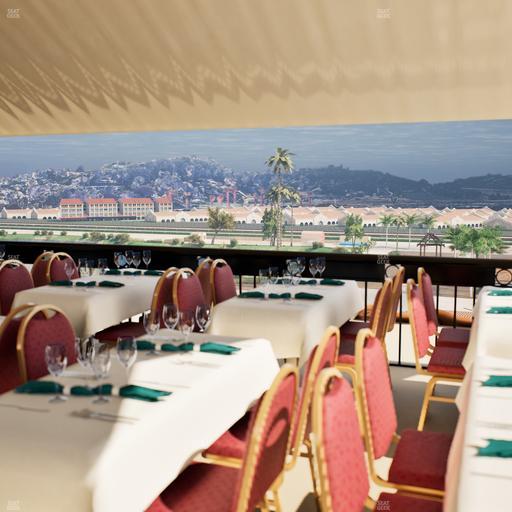 Del Mar Thoroughbred Club - Section Il Palio Patio Lvl 6 Tbl 8012 Seat View
