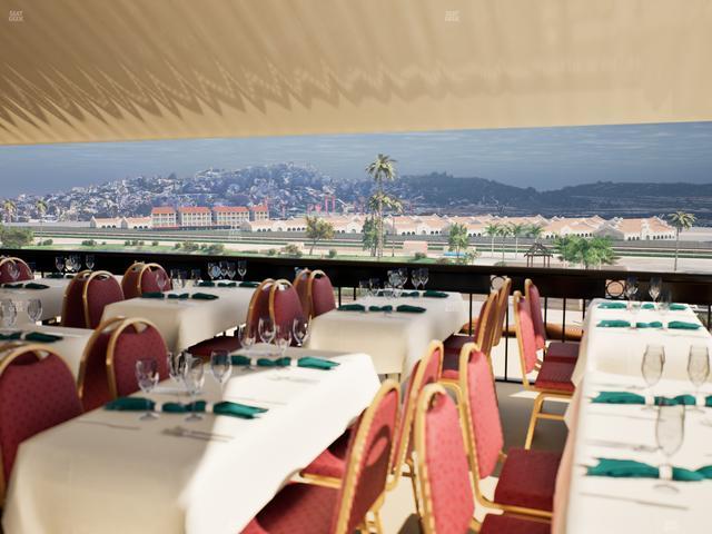 Del Mar Thoroughbred Club - Section Il Palio Patio Lvl 6 Tbl 8012 Seat View
