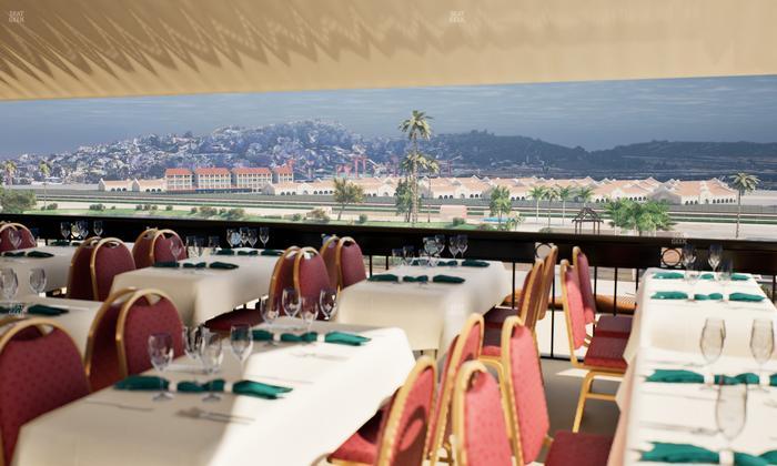 Del Mar Thoroughbred Club - Section Il Palio Patio Lvl 6 Tbl 8012 Seat View