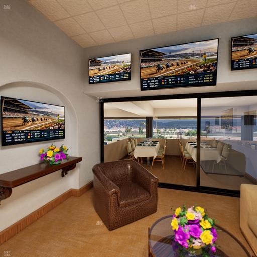 Del Mar Thoroughbred Club - Section Luxury Suite A Seat View
