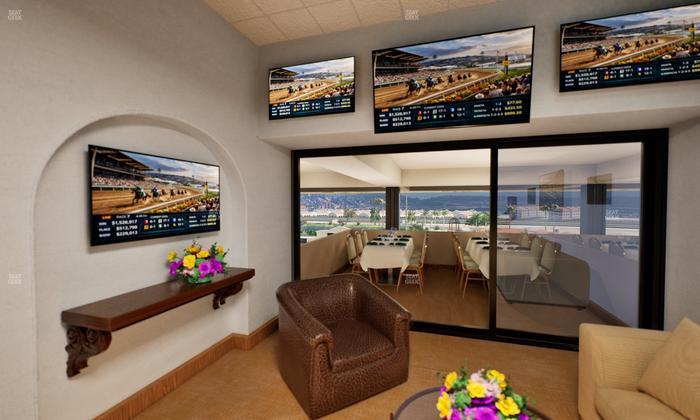 Del Mar Thoroughbred Club - Section Luxury Suite A Seat View