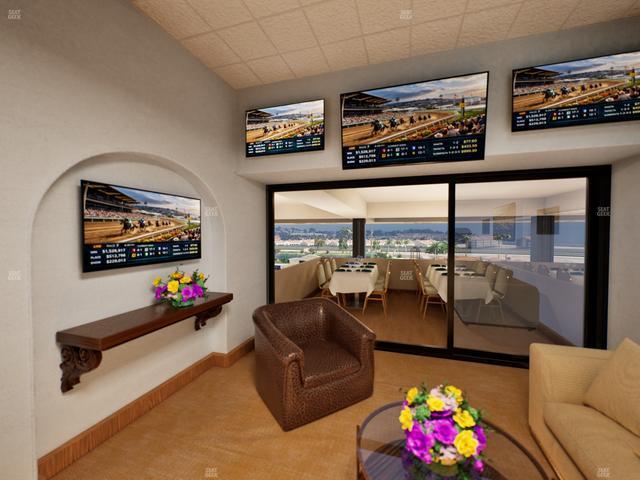 Del Mar Thoroughbred Club - Section Luxury Suite A Seat View