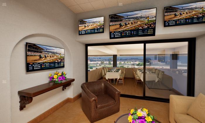 Del Mar Thoroughbred Club - Section Luxury Suite A Seat View