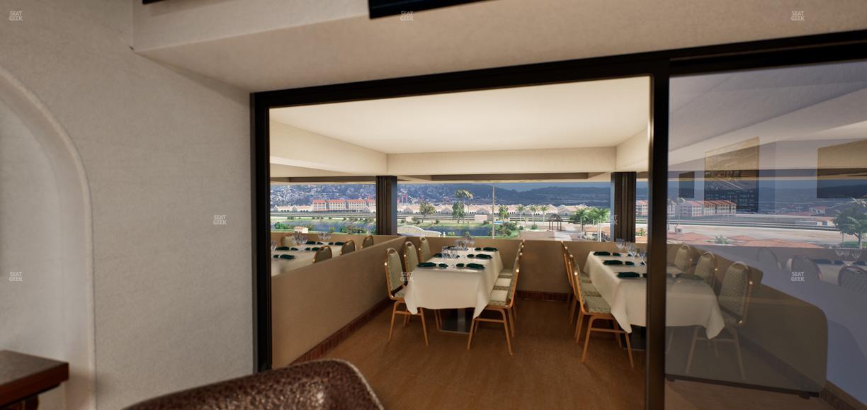 Del Mar Thoroughbred Club - Section Luxury Suite B Seat View