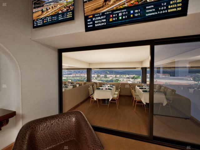 Del Mar Thoroughbred Club - Section Luxury Suite B Seat View