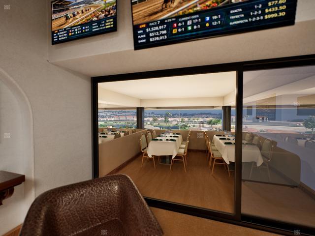 Del Mar Thoroughbred Club - Section Luxury Suite B Seat View