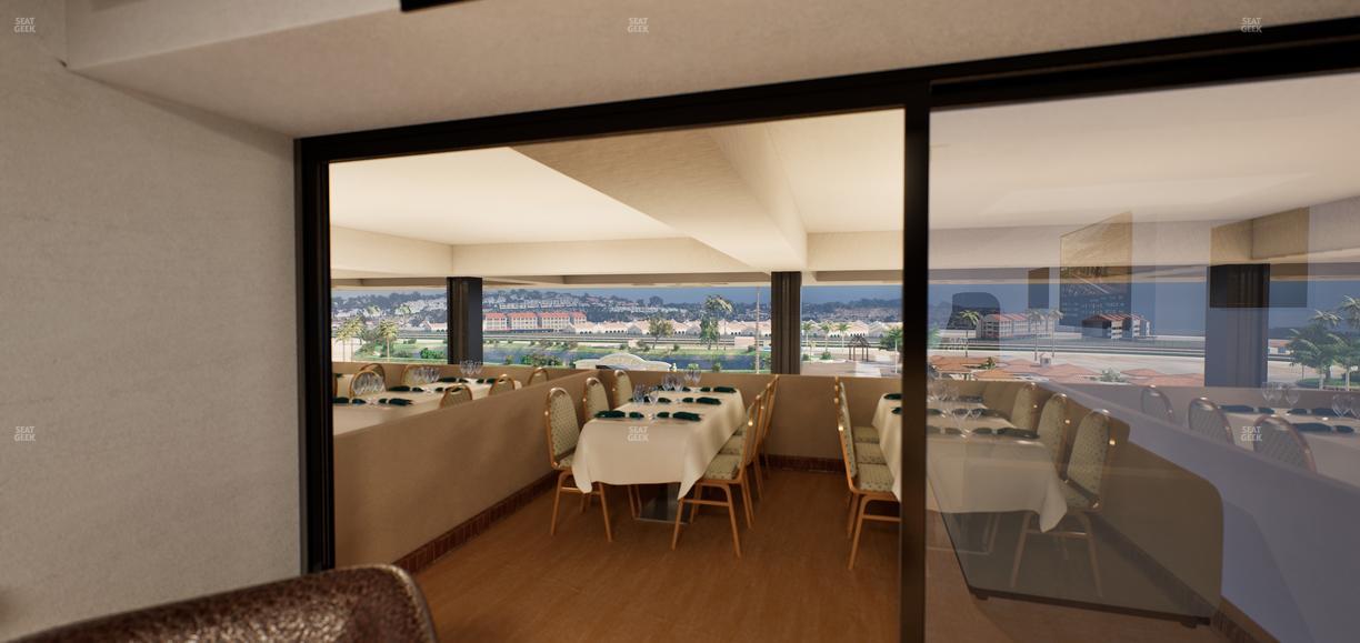 Del Mar Thoroughbred Club - Section Luxury Suite C Seat View