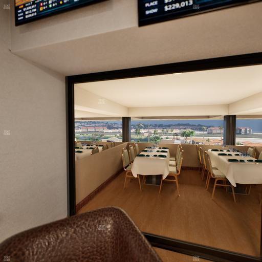 Del Mar Thoroughbred Club - Section Luxury Suite D Seat View