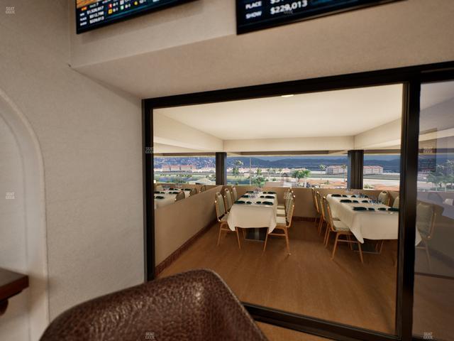 Del Mar Thoroughbred Club - Section Luxury Suite D Seat View