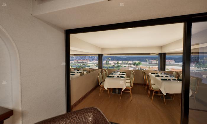 Del Mar Thoroughbred Club - Section Luxury Suite D Seat View