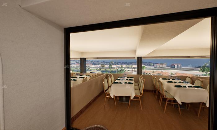 Del Mar Thoroughbred Club - Section Luxury Suite E Seat View